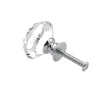 Decorative furniture knob - handle - drawer - wardrobe - crystal diamond - 30mmFurniture