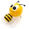 LED night light - wall plug - with sensor - cartoon beeLights & lighting