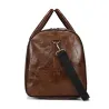Reise-/Sporttasche aus Leder – Schultergurt – großes Fassungsvermögen