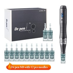 Dr.Pen - Ultima M8 W - caneta derma profissional - sem fio - microagulha elétrica para pele