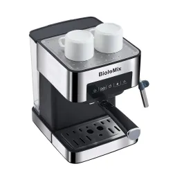 BioloMix - kaffemaskine - til espresso / cappuccino / latte / mokka - med mælkeskummer - 20 Bar
