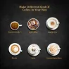 BioloMix - kaffetraktermaskin - for espresso / cappuccino / latte / mokka - med melkeskummer - 20 Bar