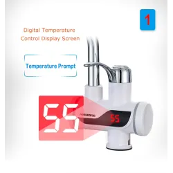 Robinet avec chauffe-eau instantané électrique
