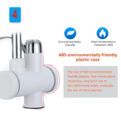 Robinet avec chauffe-eau instantané électrique