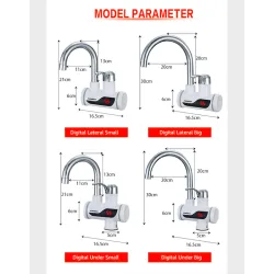 Robinet avec chauffe-eau instantané électrique