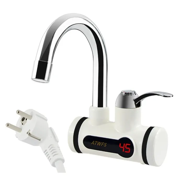 Robinet avec chauffe-eau instantané électrique