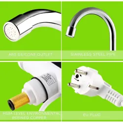 Robinet avec chauffe-eau instantané électrique