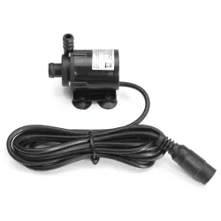 Mini pompe à eau brushless - moteur submersible - 800L/H 5m - 12V / 24V