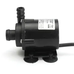 Mini pompe à eau brushless - moteur submersible - 800L/H 5m - 12V / 24V