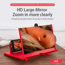 12 inch / 14 inch - 3D-telefoonschermvergrootglas - HD-versterker - met opvouwbare houderAccessoires