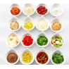 Meat / vegetables / fruits manual slicer - multifunctional chopperMills - Grinders