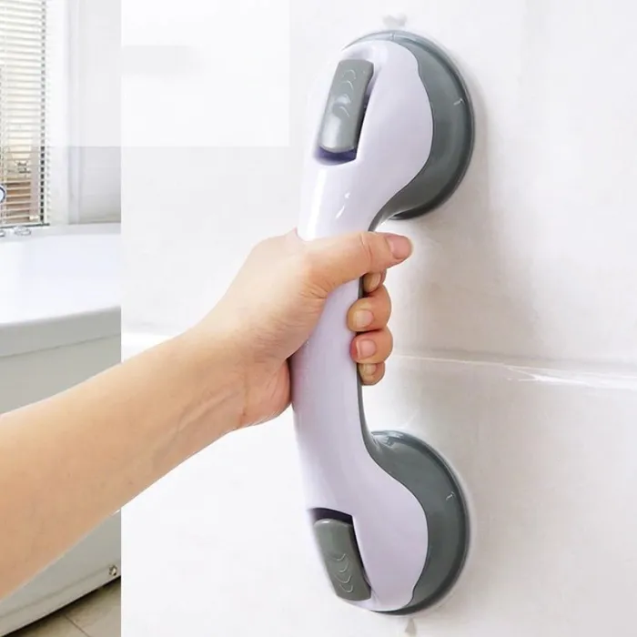 Mur/porte de salle de bain - barre de poignée - ventouse et poignée fortes - réglable