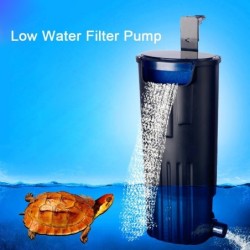 Pompa filtrująca do niskiego poziomu wody - wiszący wodospad - cyrkulacja wody - do akwariumAkwarium