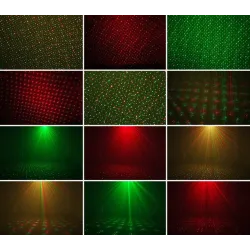 Moving static colourful dots / stars - Christmas laser light - projector - waterproofProjectors