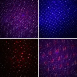 Moving static colourful dots / stars - Christmas laser light - projector - waterproofProjectors