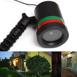 Moving static colourful dots / stars - Christmas laser light - projector - waterproofProjectors