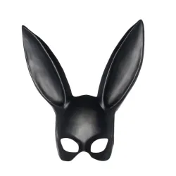 Ansiktsmask med kaninöron - Halloween / maskerader