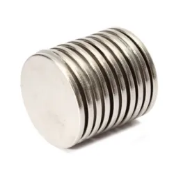 N35 - neodymmagnet - sterk rund skive - 25 * 2mm - 10 stykker