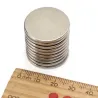 N35 - neodymowy magnes - silny okrągły dysk - 25mm * 2mm - 10 sztukN35