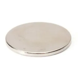 N35 - neodymmagnet - sterk rund skive - 25 * 2mm - 10 stykker