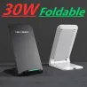 Qi trådløs oplader - hurtig opladning - foldbar