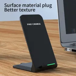 Qi trådløs oplader - hurtig opladning - foldbar