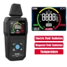 Portable electromagnetic radiation detector temperature / electric field / magnetic field - digital EMF meterRadiation detectors