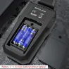 Portable electromagnetic radiation detector temperature / electric field / magnetic field - digital EMF meterRadiation detectors