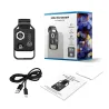Objectif de microscope à grossissement 200x avec lumière LED mobile CPL - objectifs micro macro