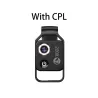 Objectif de microscope à grossissement 200x avec lumière LED mobile CPL - objectifs micro macro