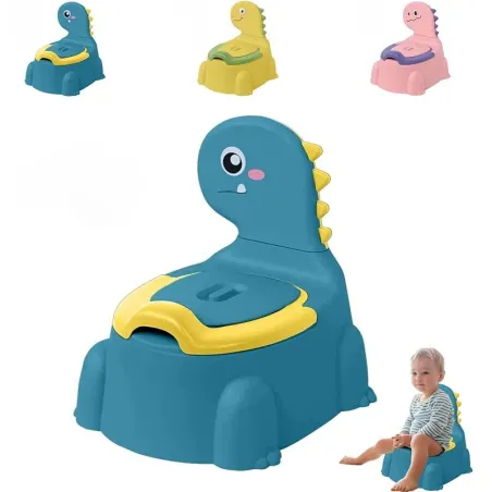 Dinosaurus zindelijkheidstraining - toiletstoel voor jongens & meisjes - antislipZindelijkheidstraining