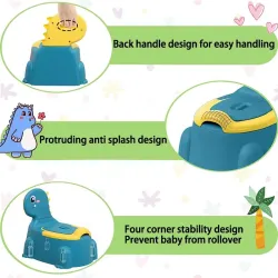 Dinosaur potty training - toilet chair for boys & girls - non-slipPotty training