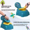 Dinosaur potty training - toilet chair for boys & girls - non-slipPotty training