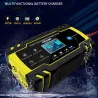 Chargeur de batterie de voiture - entièrement automatique - LCD numérique - 12V-24V - 8A