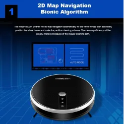 LIECTROUX C30B - 4000pa - robot - vacuum cleaner - 2D map navigation - WiFi - water tankRobot vacuum cleaner