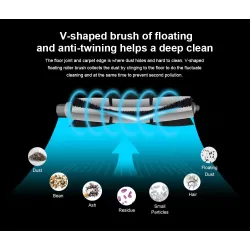 LIECTROUX C30B - 4000pa - robot - vacuum cleaner - 2D map navigation - WiFi - water tankRobot vacuum cleaner