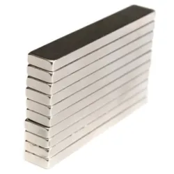 N35 - neodymmagnet - sterk blokk - kubisk - 60 * 10 * 4mm