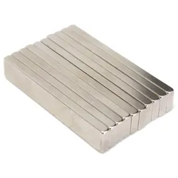 N35 - aimant néodyme - bloc fort - cuboïde - 60 * 10 * 4mm
