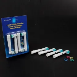 Elektrisk tannbørstehode - for Oral B 3D - 4 stk