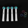 Elektrisk tannbørstehode - for Oral B 3D - 4 stk