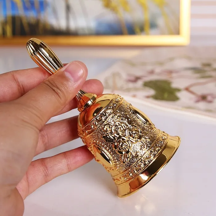 Vintage-Handklingel – mit klassischem Blumenmuster