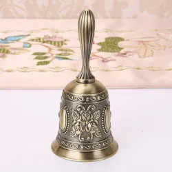 Vintage-Handklingel – mit klassischem Blumenmuster