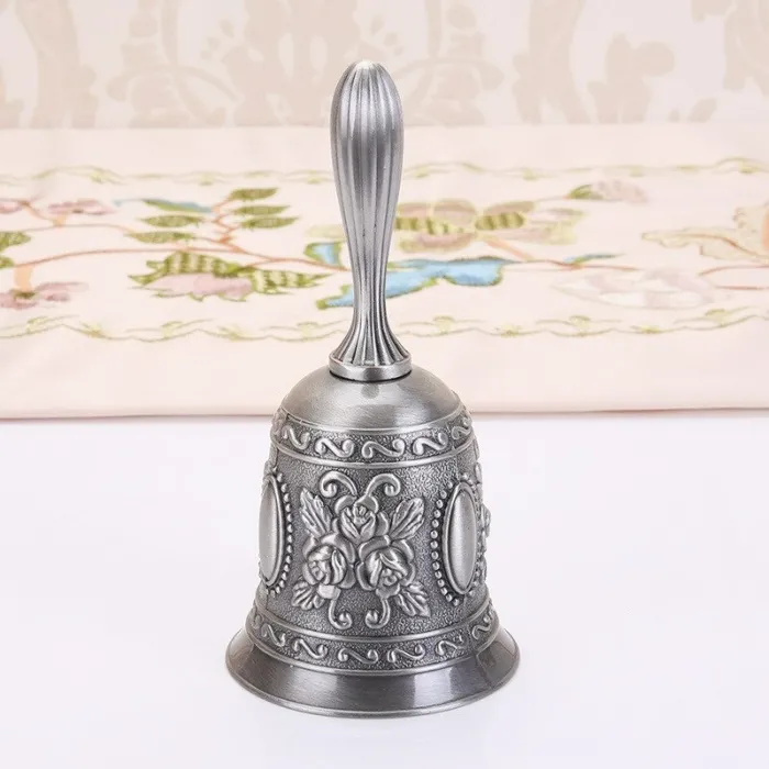 Vintage-Handklingel – mit klassischem Blumenmuster
