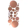 Runda speglar - wallsticker - självhäftande tapet - 30 st