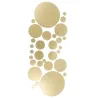 Runda speglar - wallsticker - självhäftande tapet - 30 st
