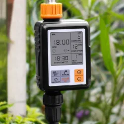 Irrigazione automatica del giardino - timer elettronico - controller - display LCD