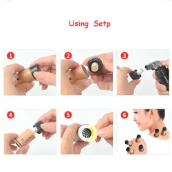 Mini Moxa - pałeczki - rolki moxibustion - termoterapia akupunkturowa - 30 sztukSkóra