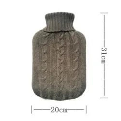Miękka, dzianinowa flanela - pokrowiec na termofor - 2000mlZdrowie & Uroda