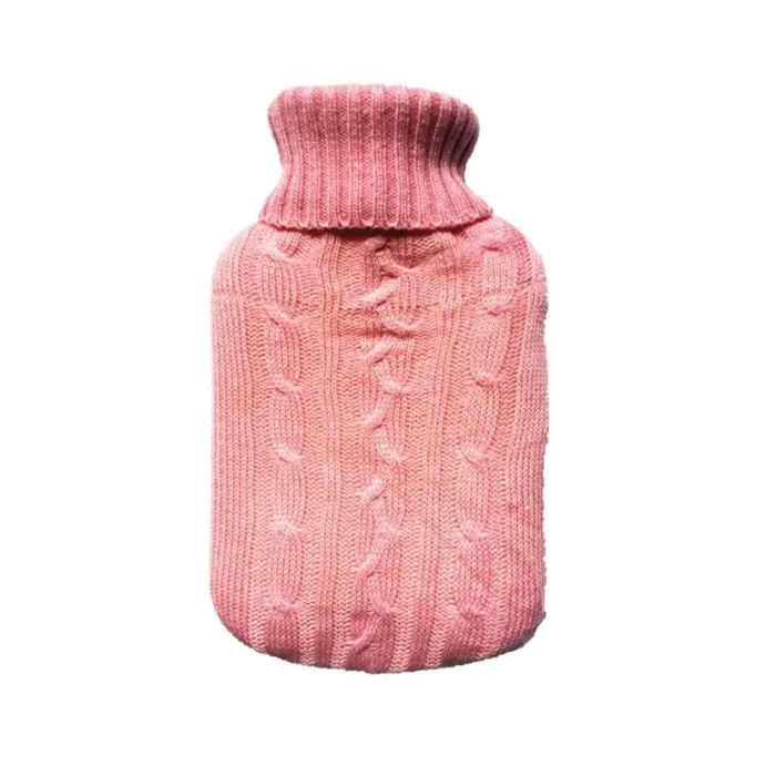 Flanela de malha macia - capa para bolsa de água quente - 2000ml
