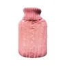 Flanela de malha macia - capa para bolsa de água quente - 2000ml